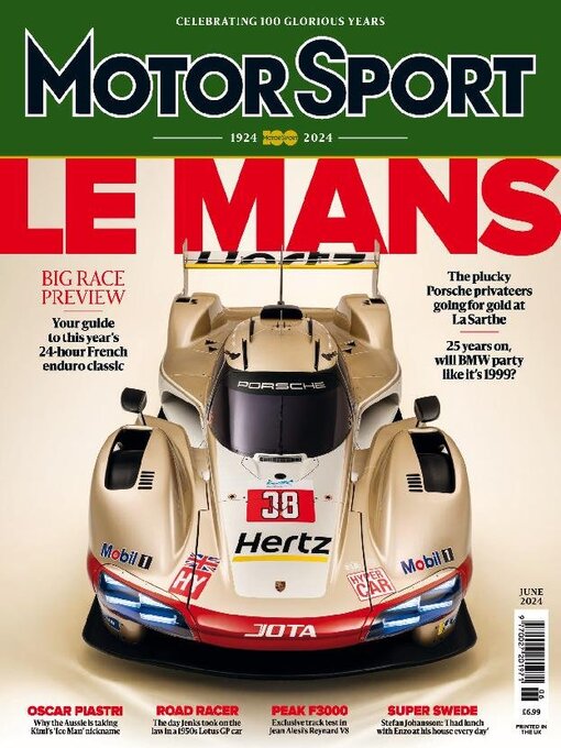 Title details for Motor Sport Magazine by Motorsport Magazine Limited - Available